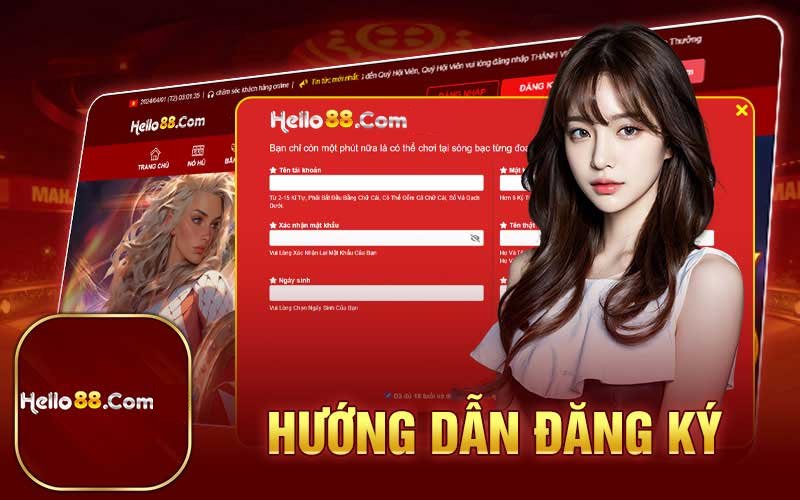 Hướng dẫn đăng ký Hello88 