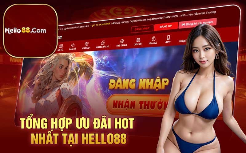 Tổng hợp các ưu đãi hót nhất tại Hello88