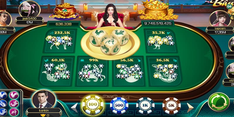 Cổng giao diện game Bầu Cua Tôm Cá Hello88